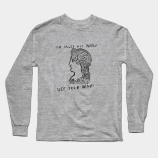 use your brain Long Sleeve T-Shirt